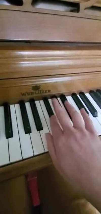 Hasn't been tuned in 15 years. Sweet little baby jesus.