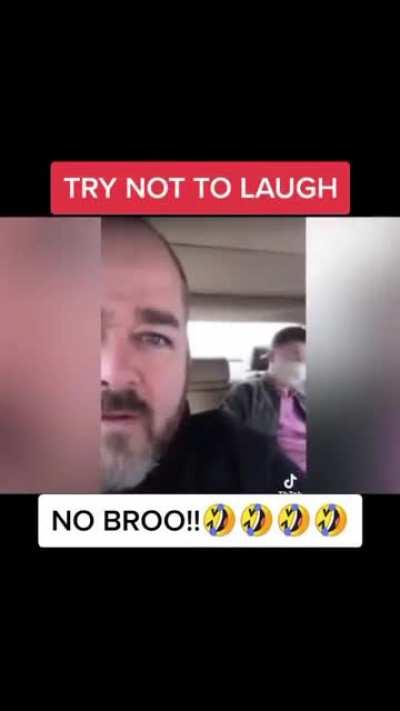 He's never gonna order an Uber ever again