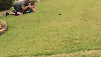 Nah send him to the slammer right away