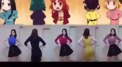 That's how you dance to anime song properly