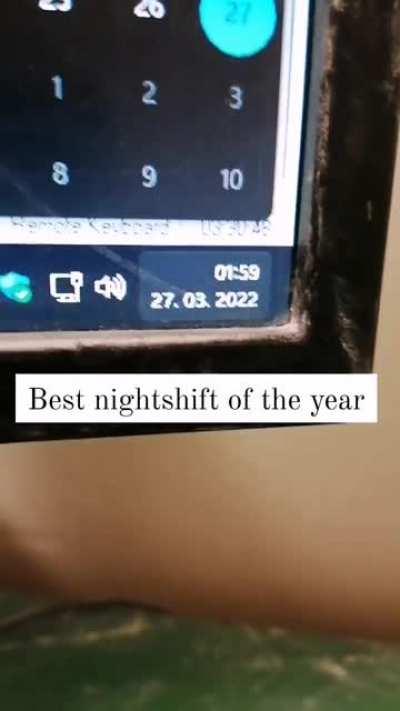 The only day of the year that Night Shift was worth it