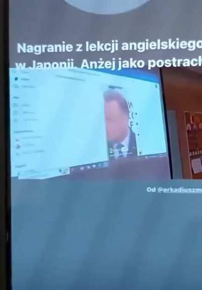 Prezydent w Japońskiej szkole