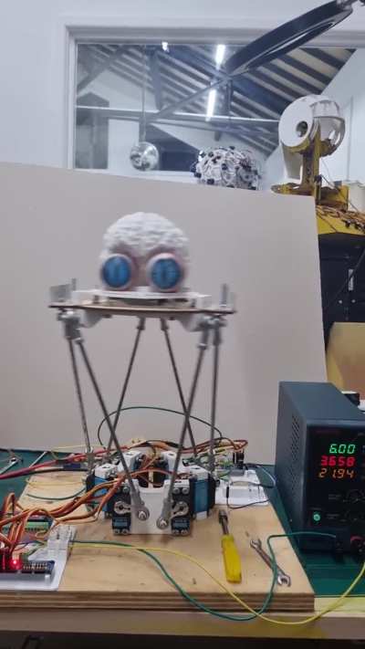 Stewart platform project update  - Halloween edition