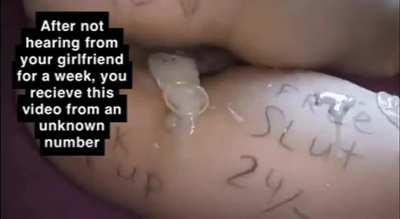 You worry for her as she’s innocent and only ever had sex with you