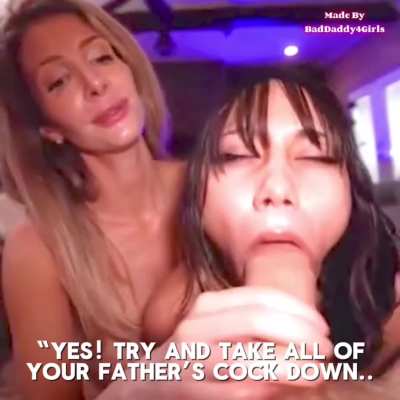 Mom who show their her daughters how to suck cock are special ladies!