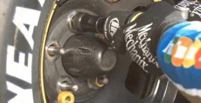 Removing Lug Nuts on a Pit Stop