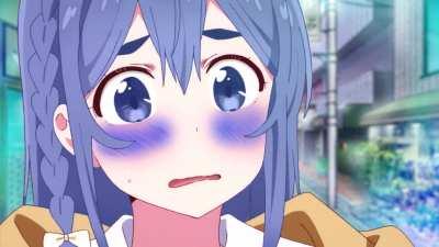 Sumi's blush is going rainbow too (Rent-a-Girlfriend)