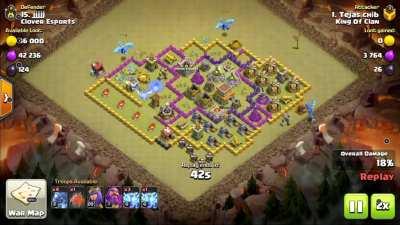 Our Number One attacked their 15 in CWL