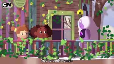 Cartoon Network with another banger short where they explicitly shit on color blindness and tell kids to think more about their race 🤪