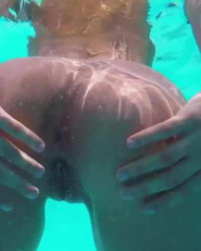 Naked Underwater