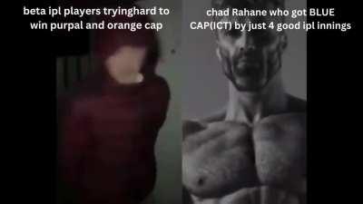 RAHANE IN HIS OWN LEAGUE