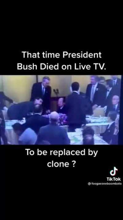 @foogaezeeboombata The time Bush died on tv 🤨