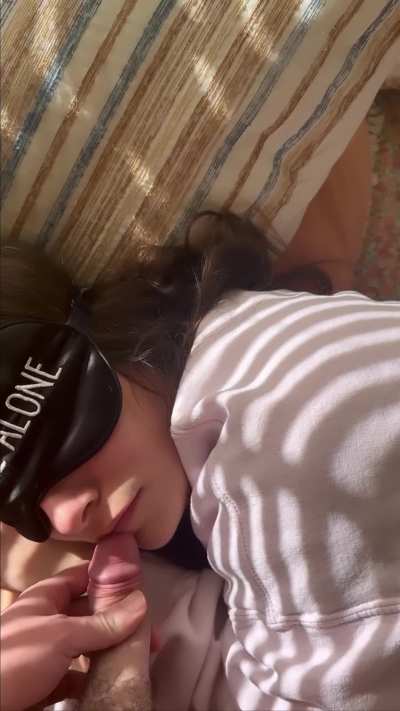 My favorite way to wake up in the morning