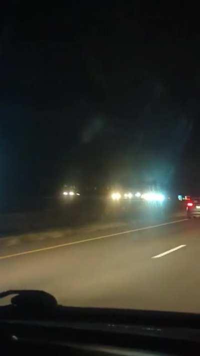 Caught a transformer exploding on camera on the way home tonight!