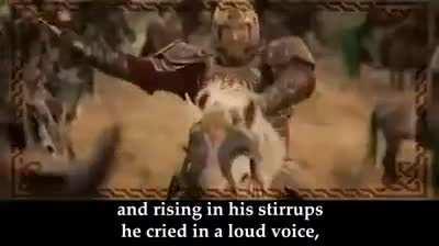 Tolkien narrates the Ride of the Rohirrim