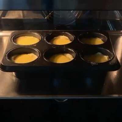 Time lapse of oven baking