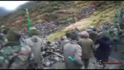 China vs india border stick fight but with mount and blade sound effects