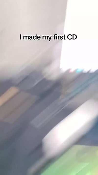 A first CD that nearly died before even reading it XD