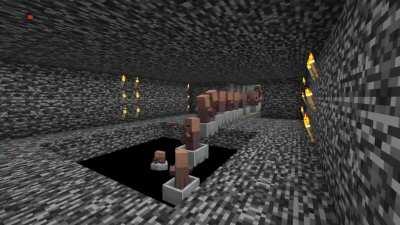 The slaughterhouse of villagers