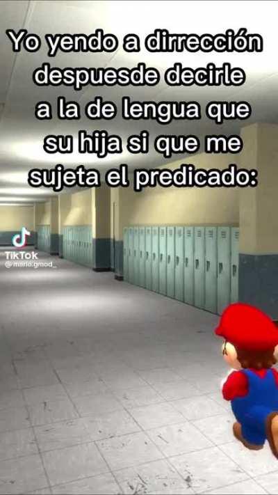 su hija si que me sujeta el predicado