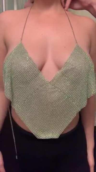 He thinks I can wear this to the club without fucking someone else 🤣