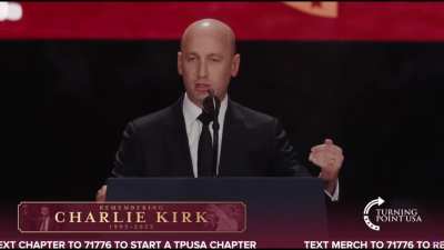 Miller's speech during the Kirk memorial makes me think we're doomed..