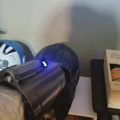 my new mando gauntlet with whistling birds