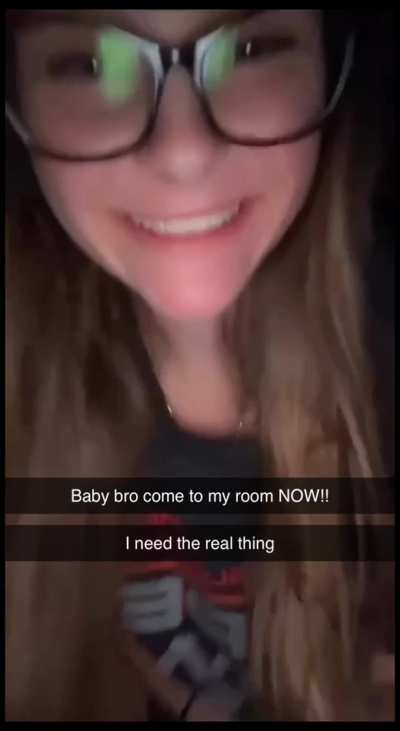 Big sister is desperate for me