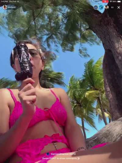 want her to handle my cock like this