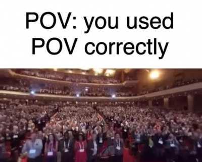 POV: correct usage