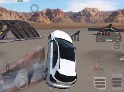 [BeamNG.drive] I’m surprised the driver isn’t out the window.