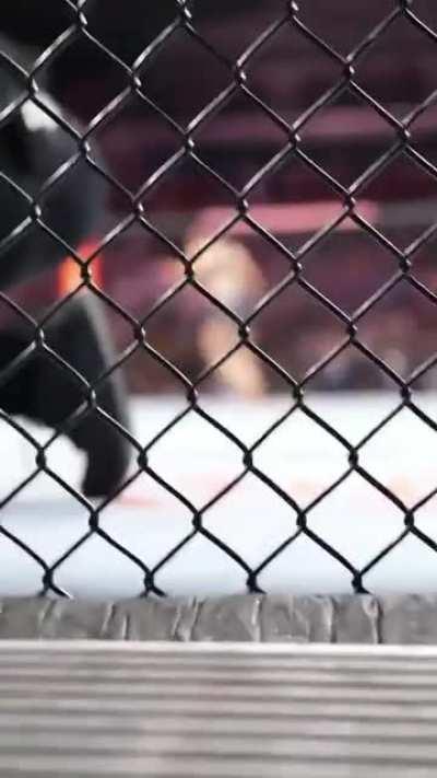 Weili Zhang vs. Joanna Jędrzejczyk (ringside angle)