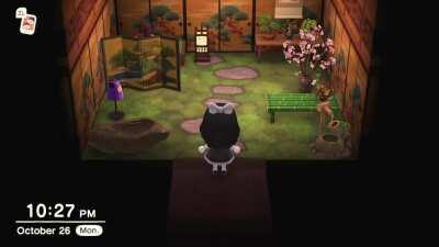 Knock knock! Hey Genji, what are yo----- !! Uh... I'll check back later.