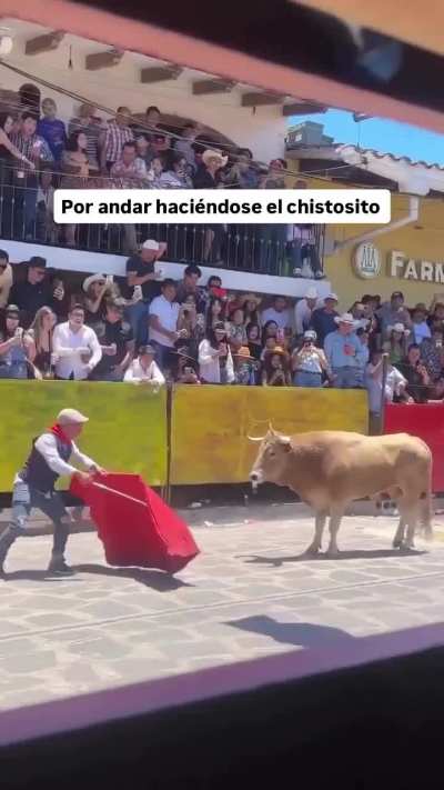 He didn't see it coming