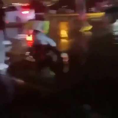 Two fights and a taser