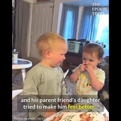 All it took was a sincere hug..