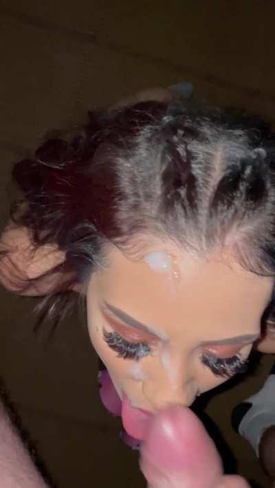 I love cum on my face