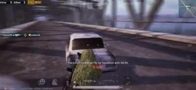 Sound ON* 3 cars in a row on the bridge, this is exactly why I like the M249! P.S I've had this clip saved for a while back.