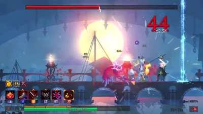 Alucard's sword and Spartan sandals will easily stun lock Concierge, Time Keeper, Scarecrow, Queen, and Spoiler Boss Cheese