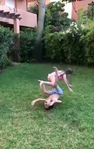 HMJB while I jump over my brother