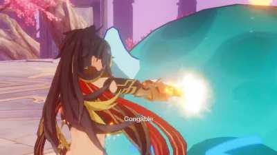 Dehya vs Hydro Slime be like