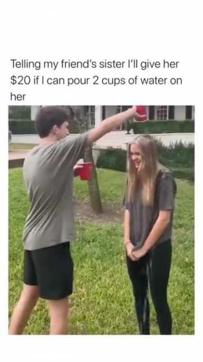 Didn't see the second cup coming