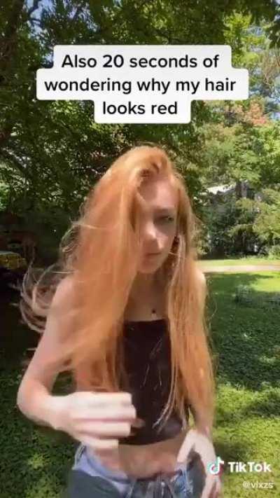 I’m not saying she’s faking, but