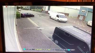 Forgot about this...It came out of nowhere officer