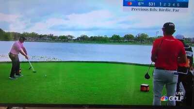 Bryson goes for it on #6 - Bay Hill Invitational.