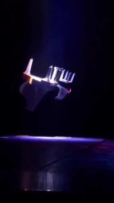 Doing a piano flip and playing it