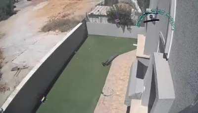 Rocket fails to explode landing in Israel