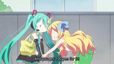 Miku's Profit [Jashin-chan Dropkick X]