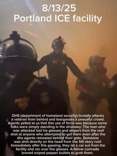 Unarmed veteran, gets attacked from behind, injured, and dragged into Portland ice building (just saw this and as my family members are veterans this hurts on a completely other lvl, I'm asking anyone in portland area to use this a more fuel for your on-g