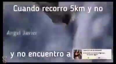 No hay nada en 5km😔👊
